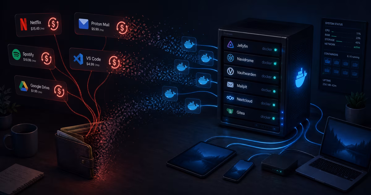 Subscriptions dissolving into a self-hosted server